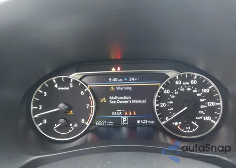 2025 Nissan Altima Sv Awd из США, поврежденный, VIN 1N4BL4DW0SN344025